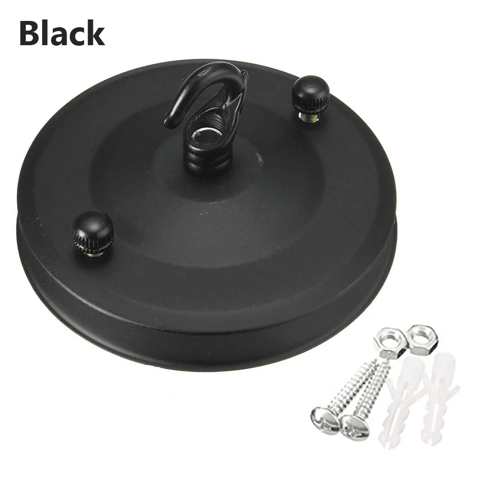 

Durable Iron Home Decoration Industrial Chandelier Hook Practical Light Fitting Light Base Ceiling Hook Ceiling Holder