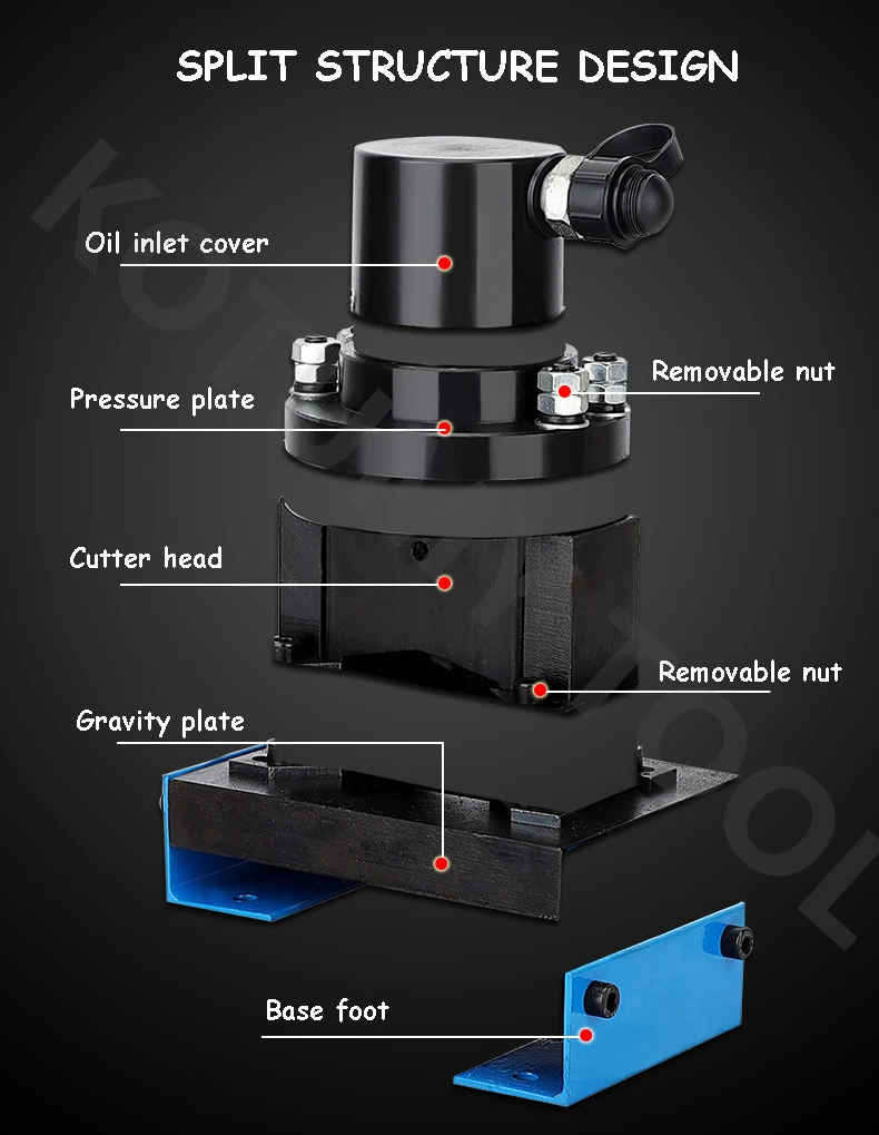 DJ-55 Multifunctional Angle Iron Cutting Machine Angle Steel Cutter 16T Hydraulic Angle Iron Chamfering Machine Processing Machi