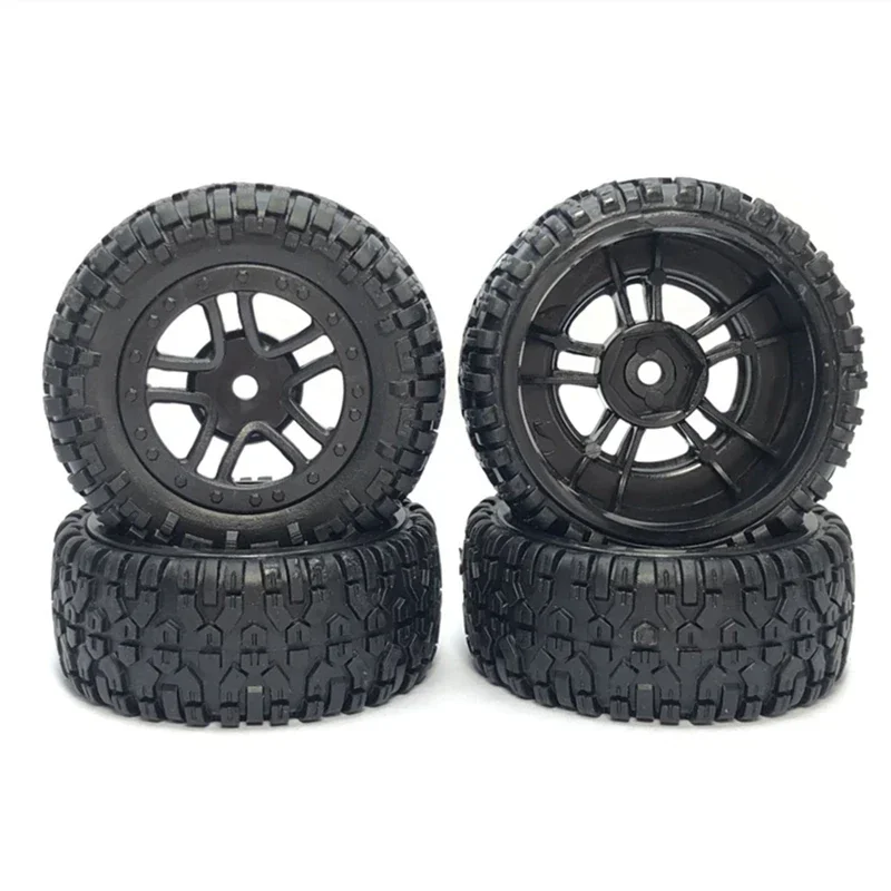 

4Pcs Tire Tyre Wheel PX9300-21 For Pxtoys Enoze 9300 9302 9300E 9302E 9303E 9304E 1/18 RC Car Spare Parts Accessories