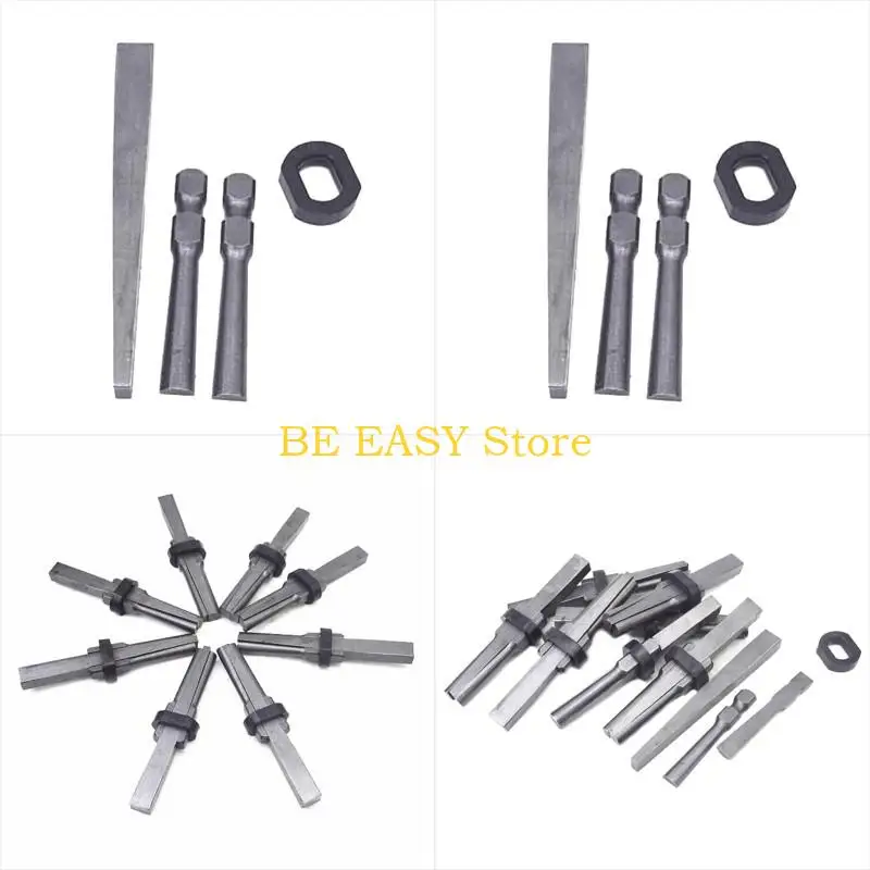 

E28F 3/4" Plug Metal Wedges Shims Concrete Rock Stone Splitter Industrial Grade Hand Tools 20mm
