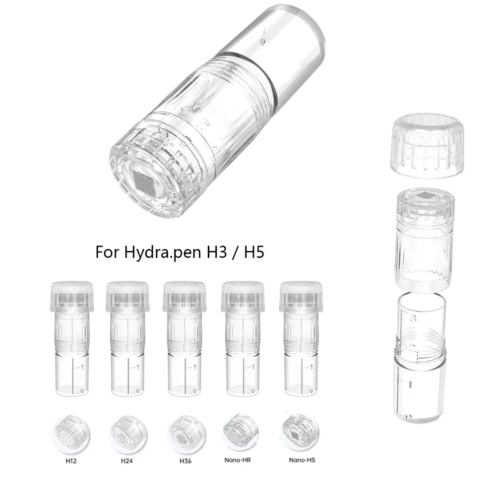 Pen H3 /H5 Needle Cartridge 12 Pin 24 Pin 36 Pin Nano Tip Work for Hydra pen Device Needle Length 0.25 mm