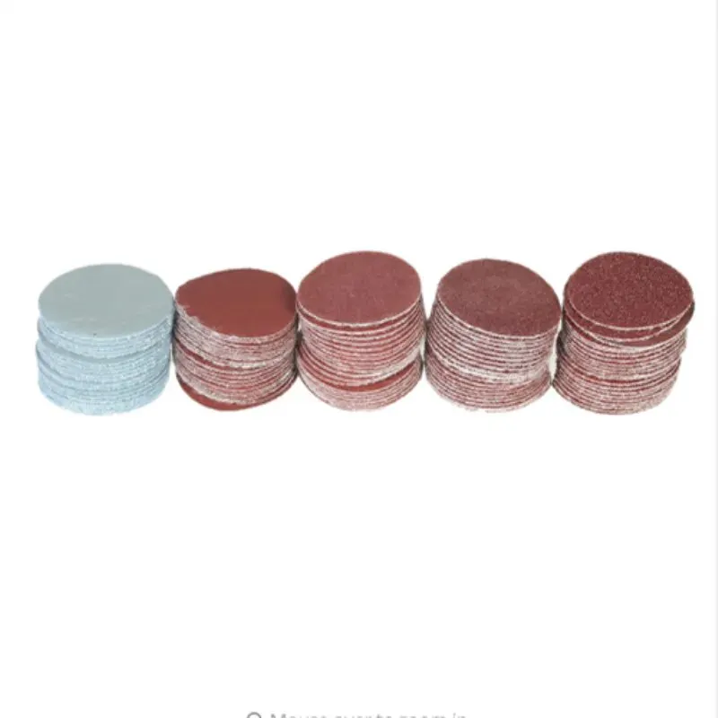Picture 5: ITLY 1 Inch 100 Piece Sandpaper Set 25mm Sanding Disc Sanding Disc Abrasive Paper 1 Inch Abrasive Polishing Pad for Dremel Tools