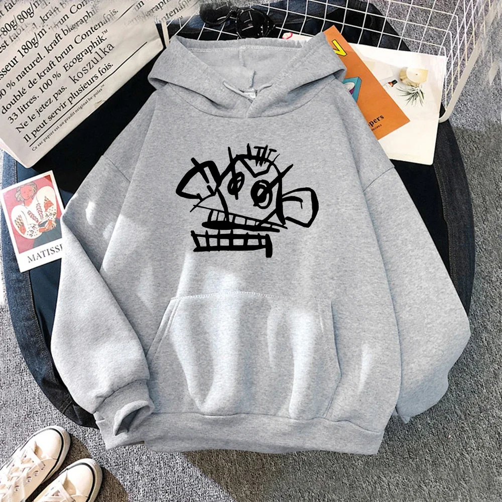 Anime Arcane Jinx Monkey Fashion Hoodie Women/men Harajuku Style Sweatshirt Spring/Autumn Hoodies Game Lovers Tops