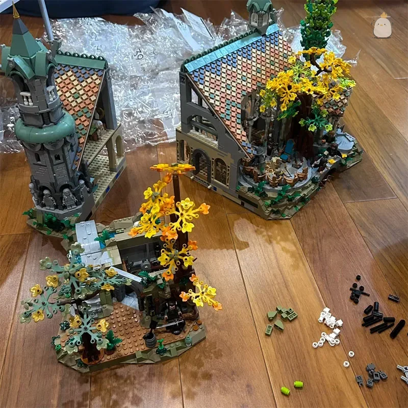 Nouveau MINISO Disney 6167 pièces vallée de la terre du milieu 10316 modèle série de films décoration de la maison jouets de film pour cadeaux pour adultes pour les enfants