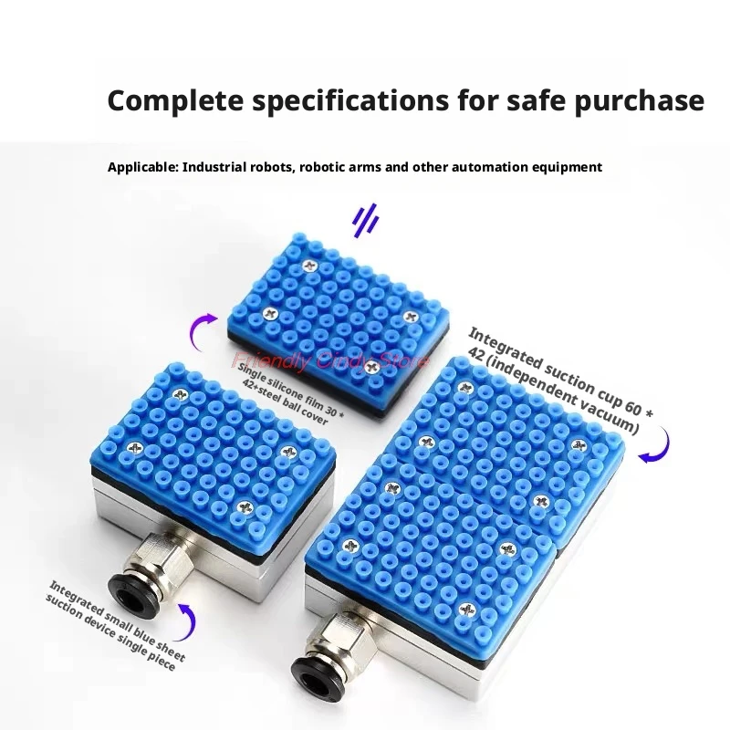 1PCS Automation equipment pneumatic manipulator vacuum suction cup integrated check valve PCB line circuit board special hollow