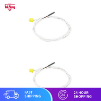 2PCS Original FLSUN V400 Delta 3D Printer Thermistor TemPerature Sensor Wire Parts White Line FOR Aluminum Block Extruder