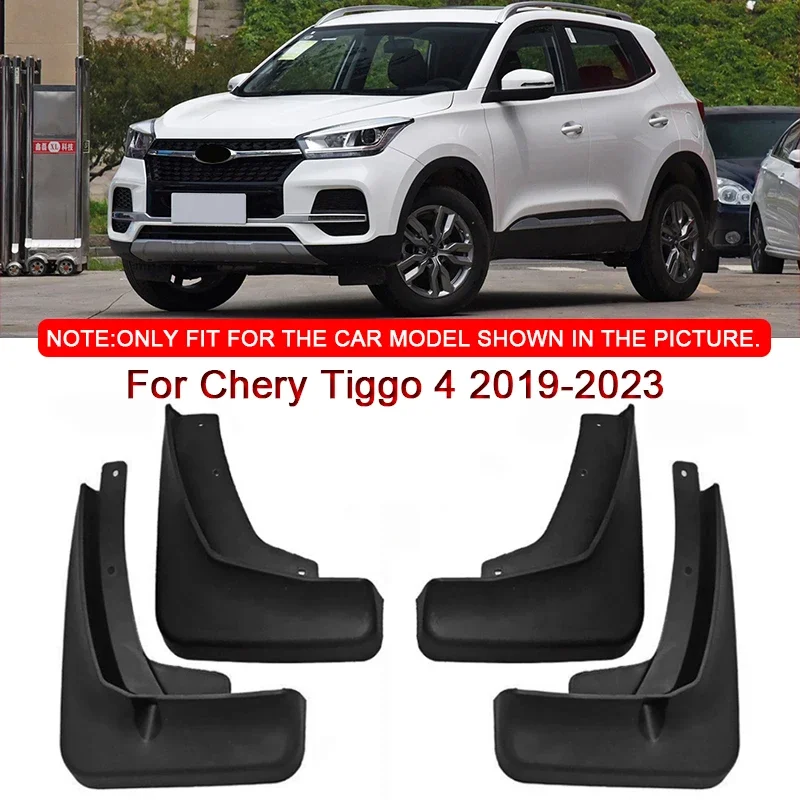 

Car Styling For Chery Tiggo 4 2019-2022 2023 Car Mud Flaps Splash Guard Mudguards MudFlaps Front Rear Fender Auto Accessories