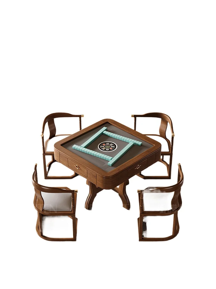 

Mahjong machine automatic dining table dual-purpose household integrated