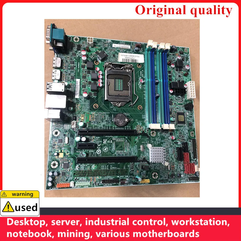 

Used For Lenovo M83 M93 M93P Desktop Motherboard Q87 IS8XM REV:1.0 FRU 00KT277 00KT276 LGA 1150 DDR3 motherboard