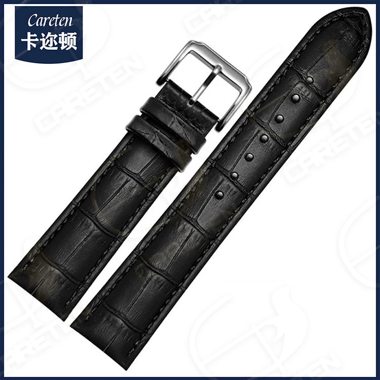 

20/22/24mm Crocodile Watch Strap For Tissot Omega Longines Patek Philippe TAG Heuer Montblanc Vacheron Constantin Cowhide Strap