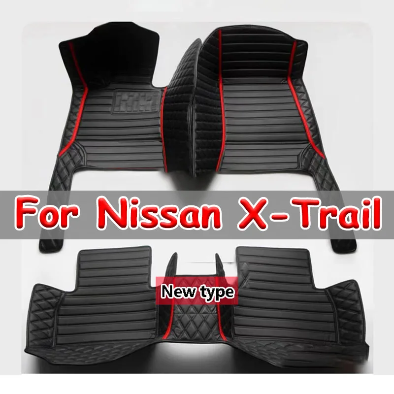 

Car Floor Mats For Nissan X-Trail T32 2017~2020 7 Seater Waterproof Rug Interior Decoration Car Carpet Floor Mat Car Accessories