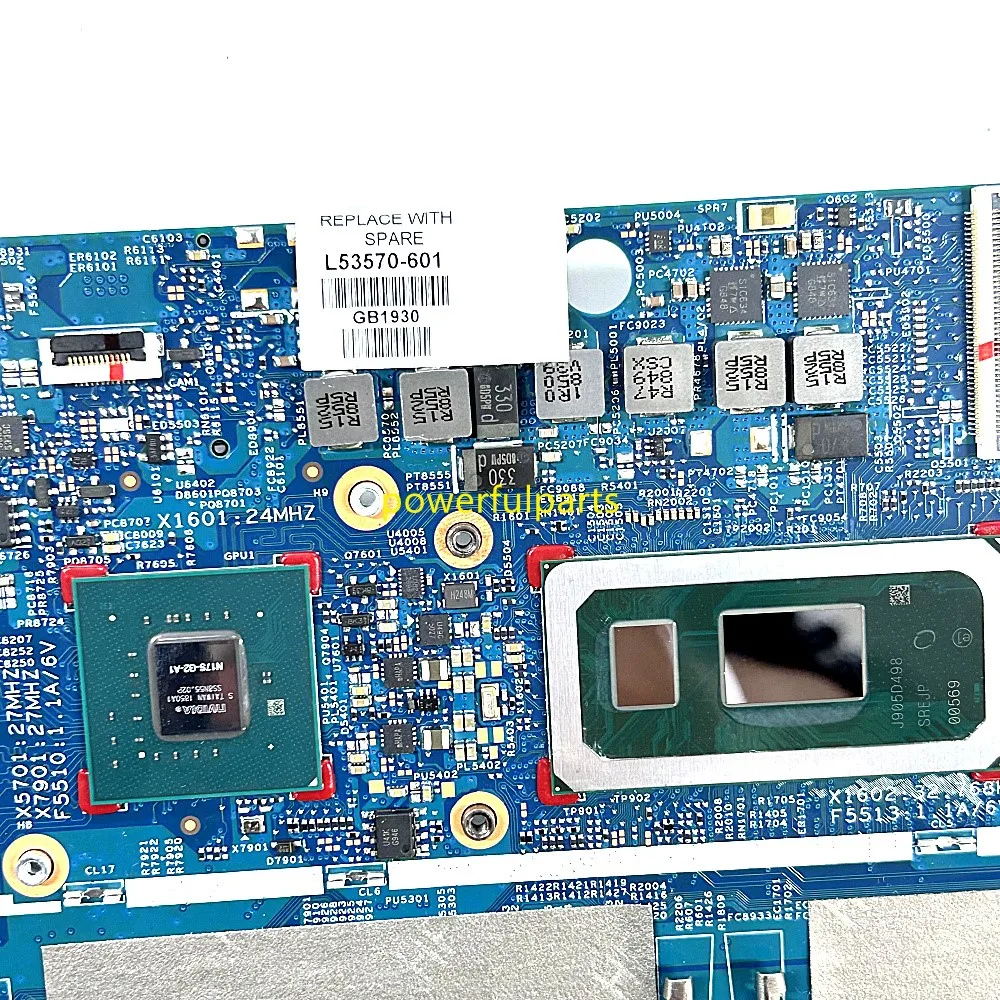 For HP ENVY 15m-dr 15-dr Laptop Motherboard L53570-601 18748-1 i7-8565u Cpu MX250 4G Graphic On-Board Working Good