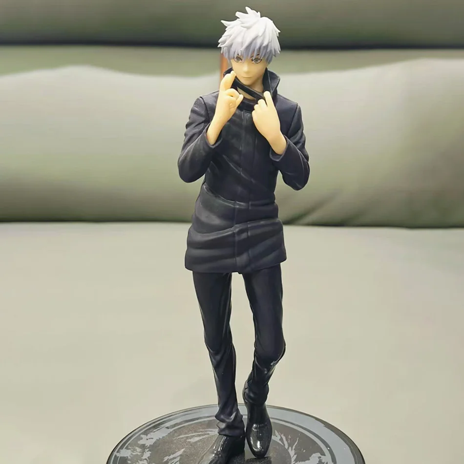 19cm Jujutsu Kaisen Anime-Figur Gojo Satoru Anime-Statue PVC-Actionfigur Sammlermodell Spielzeug Ornament Puppe – Detail 10