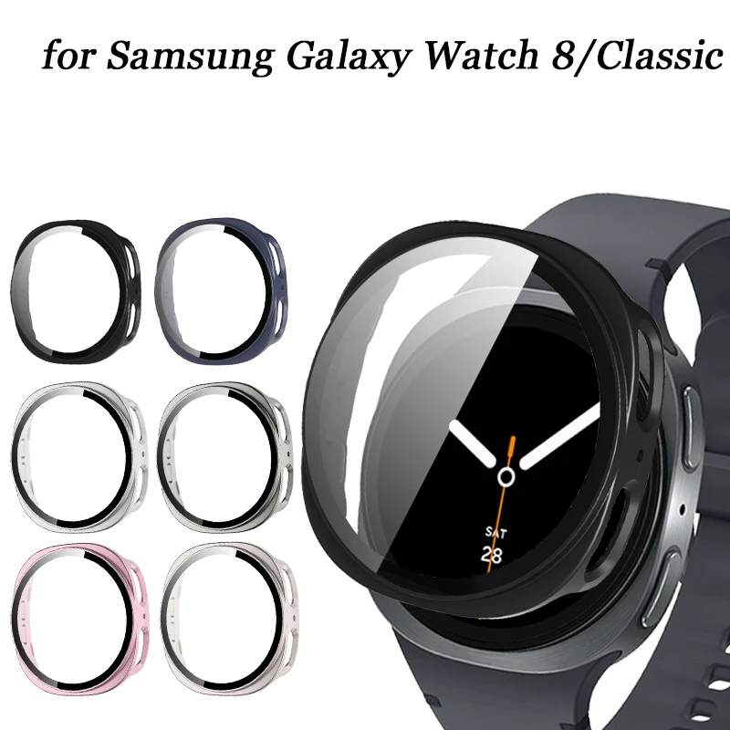 Case for Samsung Galaxy Watch 8 40mm 44mm Full Coverage Bumper Soft TPU Protective Case Cover - Galaxy Watch8 Accessories