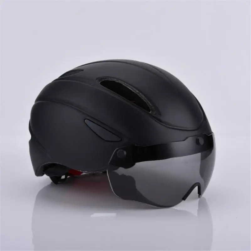 Electric Scooter Helmet With Visor Magnetic Goggles 58-61cm Men Women Road Helmet Motocross Helmets Cycling Equipment