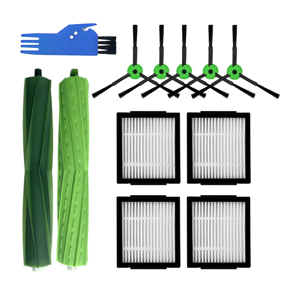 Main Roller Brush HEPA Filters For iRobot Roomba Combo j7/j7+/j9+ Hepa Filter Side Brushes Vacuum Cleaner Accessories