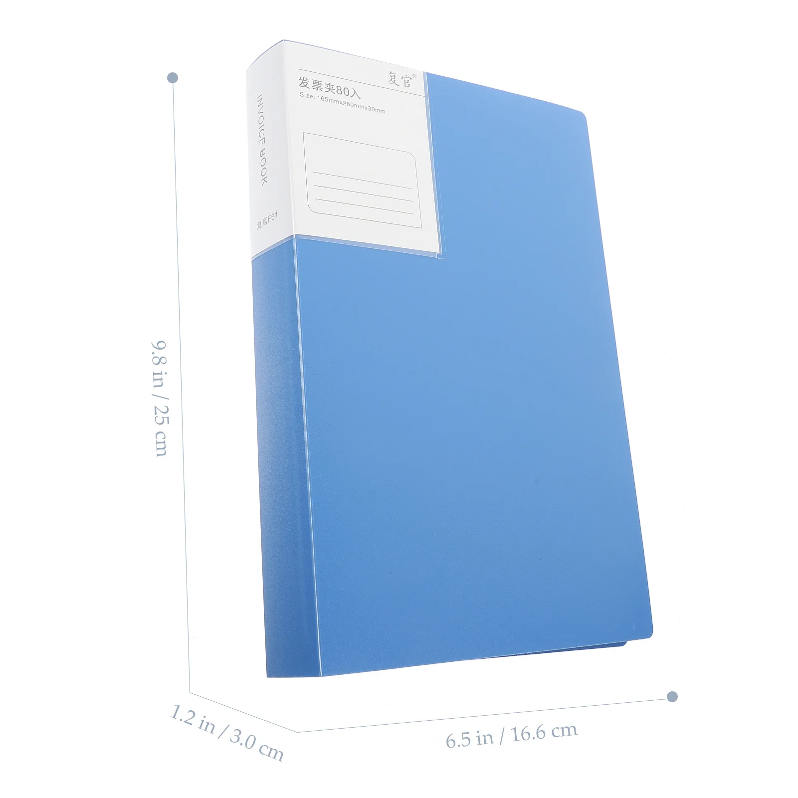 

Invoice Album Premium Water-Resistant Portable Thick Bill Organizer For Office Supplies Document Storage Business File Holder