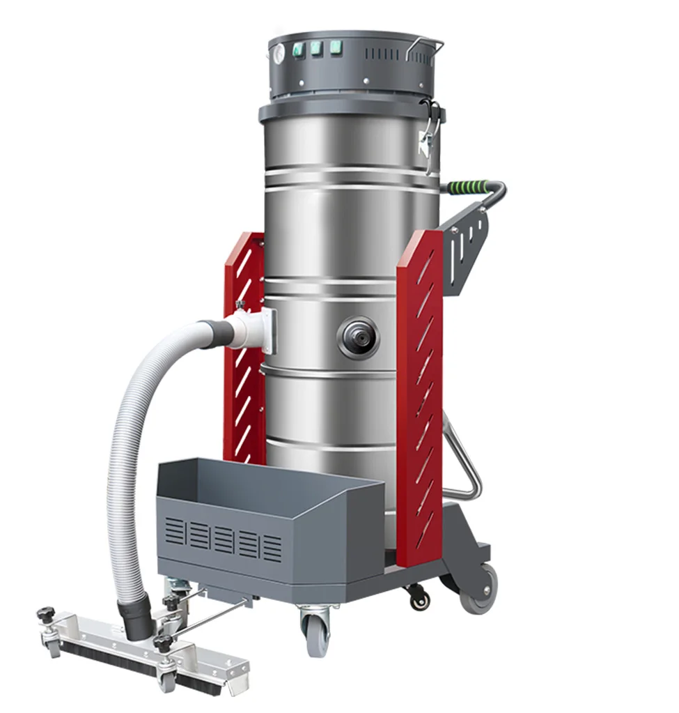 380V High-power Industrial Vacuum Cleaner For Factory Workshop Dust Suction Iron Filings Dust