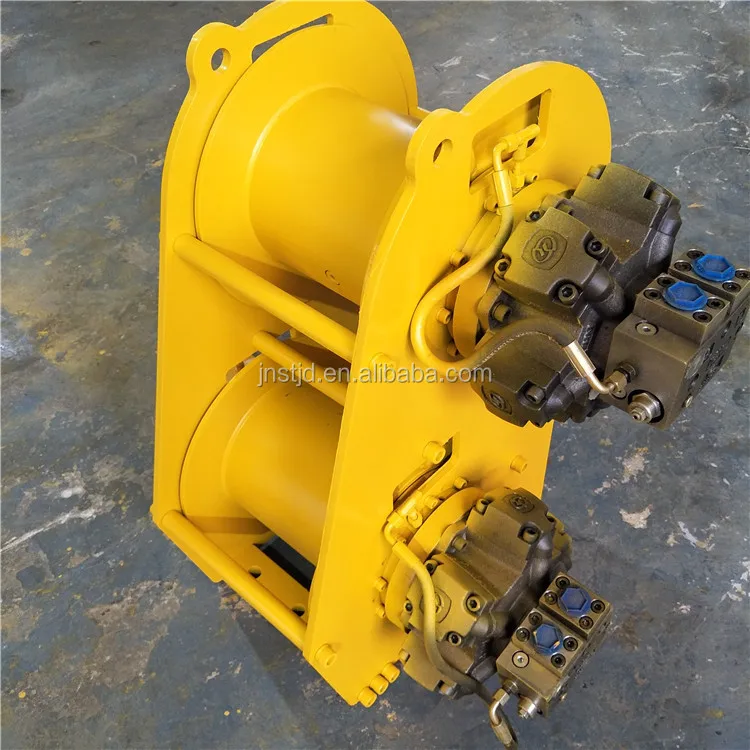 

Double Drum Hydraulic Winch with Free Fall Function