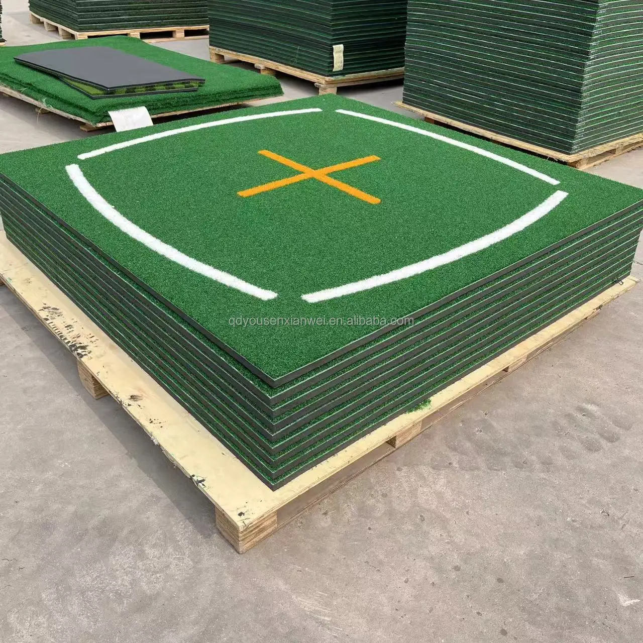 Anti-slip Golf Training Mat Hitting Practice Mat Driving Range Teaching Mat