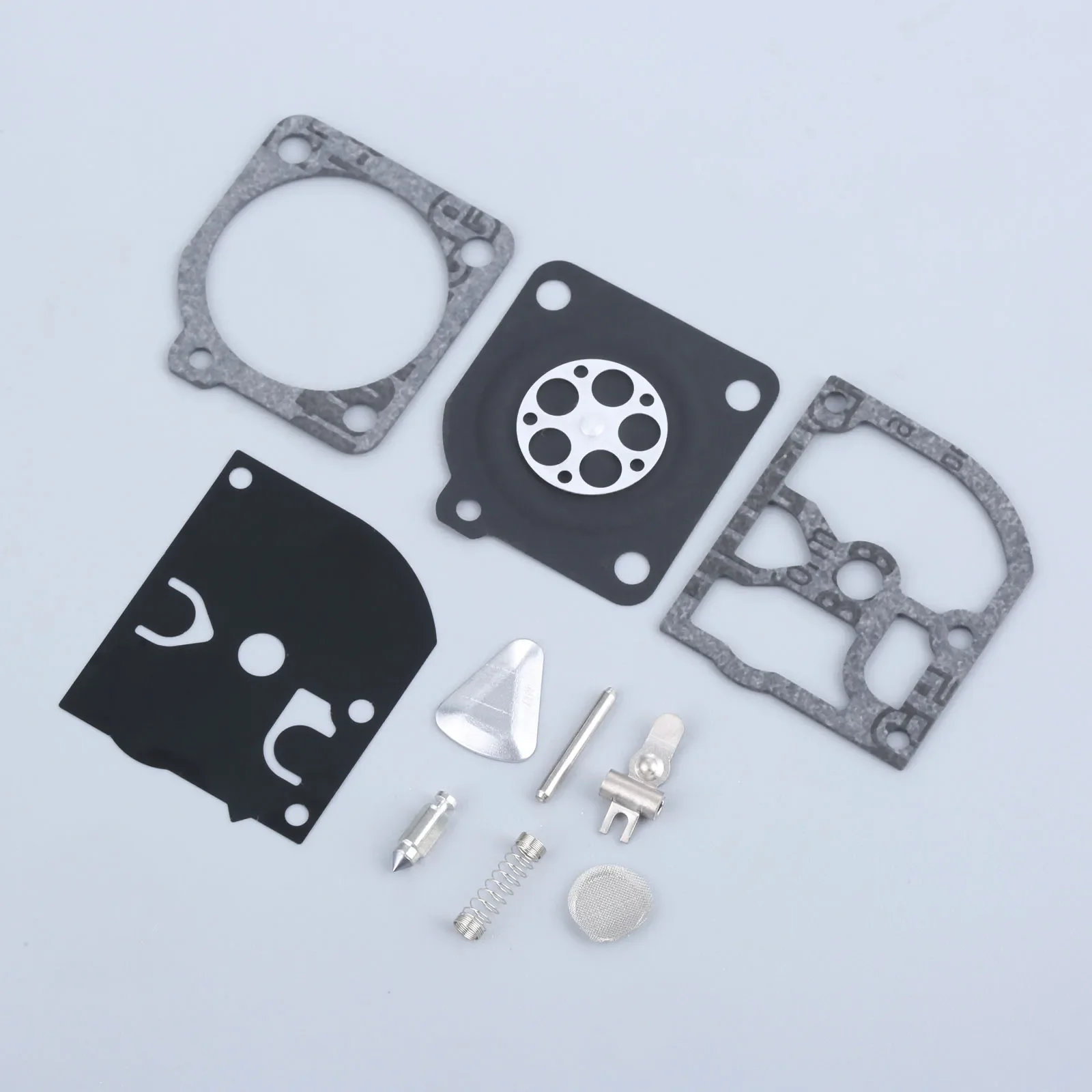 1 Set Carburetor Rebuild Kits for Zama RB-45 C1Q-EL1 C1Q-EL6 C1Q-M43 HUSQVARNA 40 45 49 H55 H51 240R 245R PARTNER 400 Chainsaws