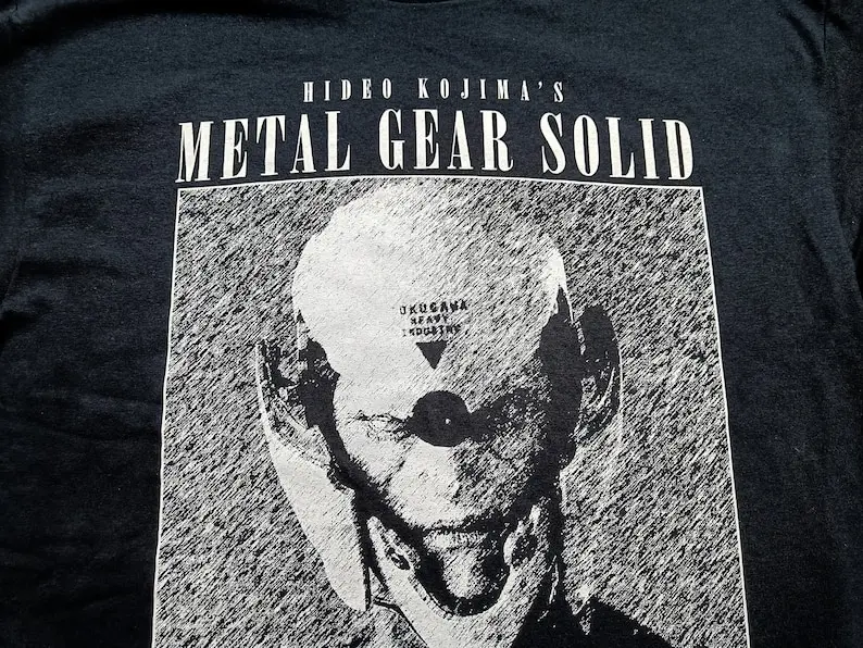 Hideo Kojima\'s Metal Gear Solid Gray Fox T Shirt