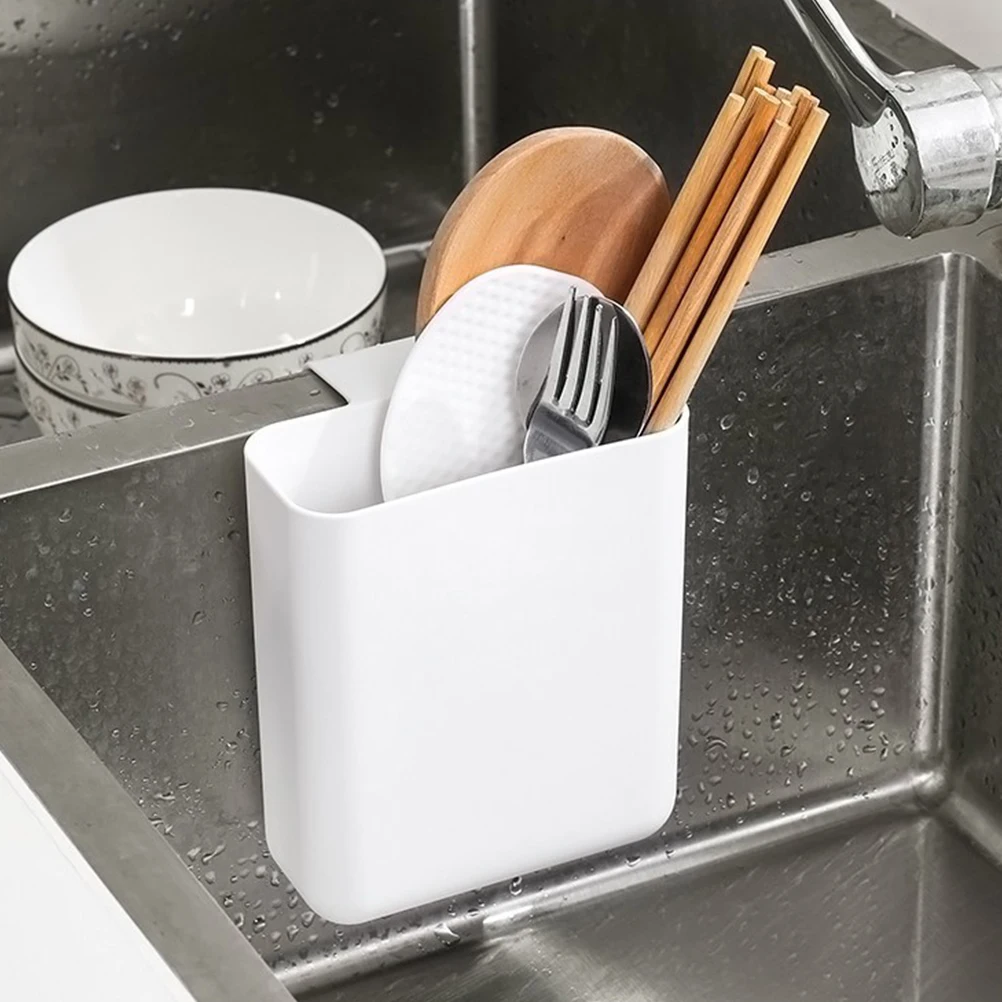 

2 Pcs Sink Trash Can Kitchen Drain Basket Draining Round Trashcans for Kitchens Toothbrush Holder Garbage