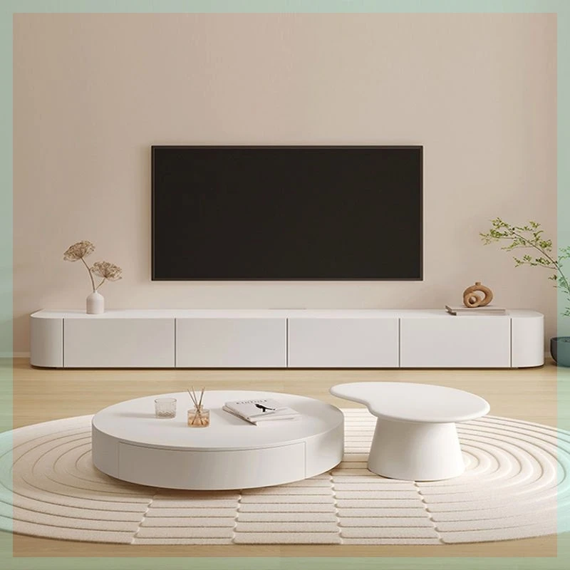 

Nordic Modern Universal Living Room Entertainment Storage Tv Stand Design High-quality Salones Muebles Space Saving Furniture