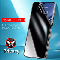 Privacy Hydrogel Film For Redmi Note 13 12 11 10 9 8 7 Pro Plus 5G 10S 9S 12S 11S Redmi 12C 10C 9C 9T 9A 9AT Screen Protector