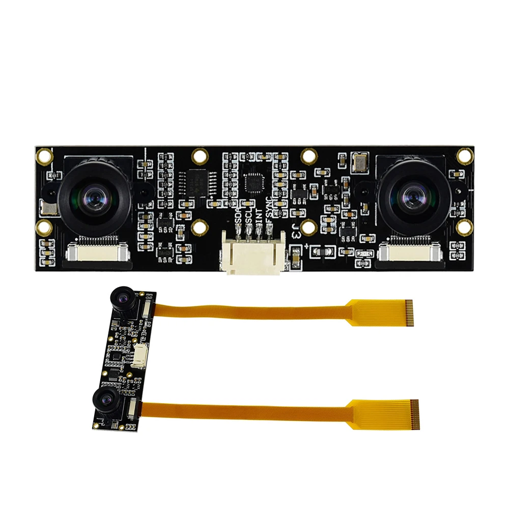 

Jetson Nano IMX219-83 Стереокамера Бинокулярный модуль камеры 8MP Глубина зрения для Raspberry Pi CM3
