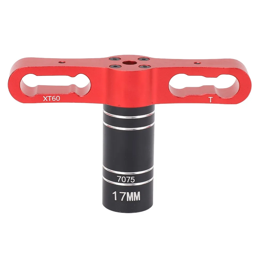 17mm Wheel Hex Wrench Quick Install Wheel Hex Sleeve Spanner for Traxxas/Axial/Arrma/ HSP/Redcat/ECX/HPI 1/8 1/10 1/12 RC Cars