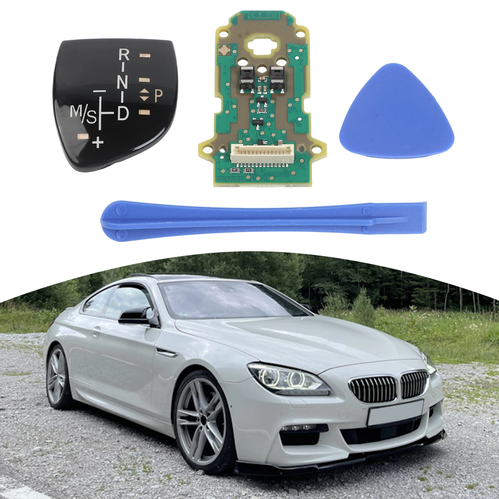 

Обновите свой BMW с помощью панели ручки переключения передач со светодиодной печатной платой для спортивных моделей, включая серию 3, 7.