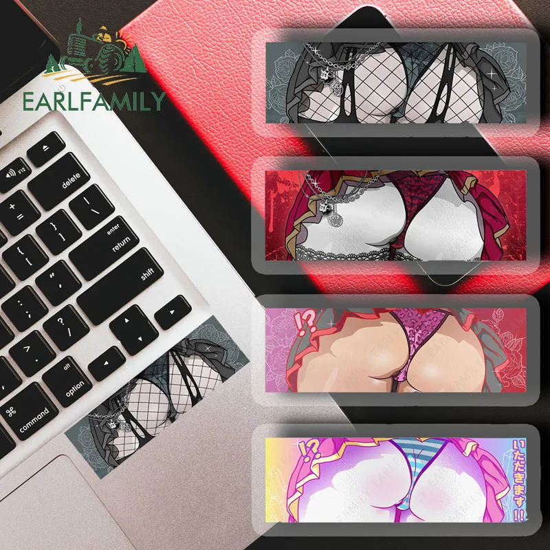 EARLFAMILY-섹시한 슬랩 자동차 스티커 13cm x 4.1cm, 노트북 윈도우, 오토바이, 자동차 액세서리, 데칼, 캐러밴, 트렁크, 방수