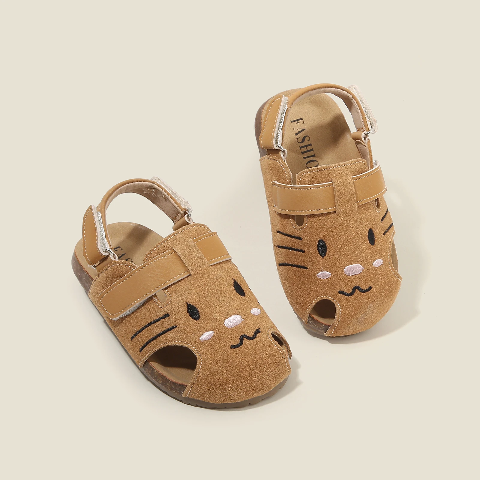 

Детские сандалии, детская обувь для малышей, летняя замшевая обувь Baotou, обувь для девочек с героями мультфильмов, детская обувь для мальчиков, детская модная обувь