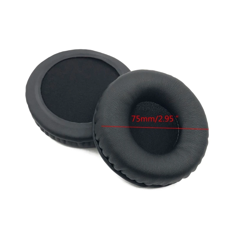 Ear Pads Earpads ProteinLeather Ear Cushion for ATH-S200BT S220BT Headphones D46B