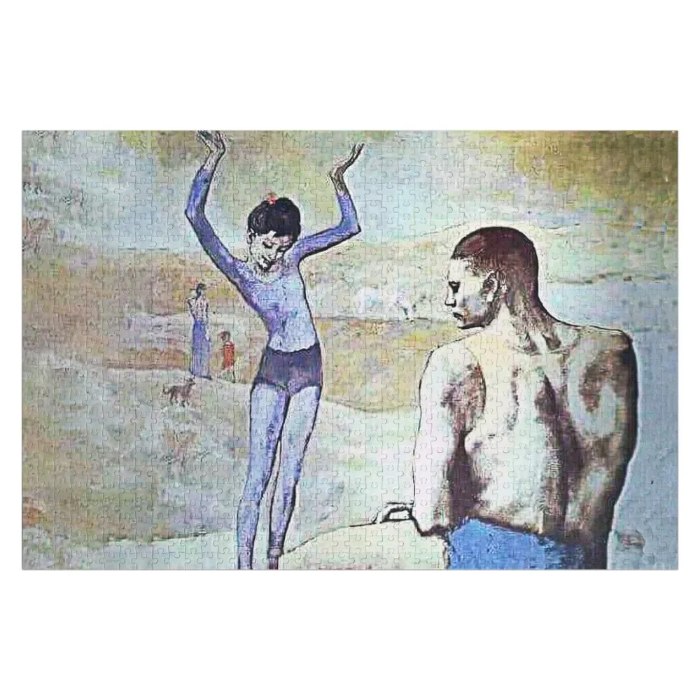 Young Acrobat on a Ball, 1905 - Pablo Picasso Jigsaw Puzzle Works Of Art Personalized Gift Ideas Picture Puzzle