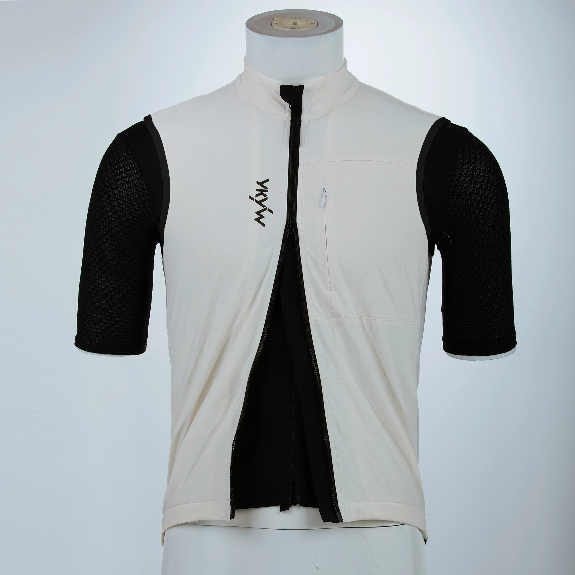 YKYWBIKE Herren Fahrradweste Winter Herbst Wasserdicht Winddicht Fahrrad Thermo Windjacke Rennrad Gilet MTB Fahrradbekleidung – Detail 23