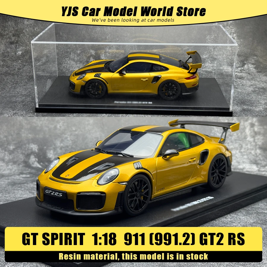 

GT Spirit 1/18 scale New 911 (991.2) GT2 RS Car Model Static Decoration Holiday Gift Collection (sealed design)