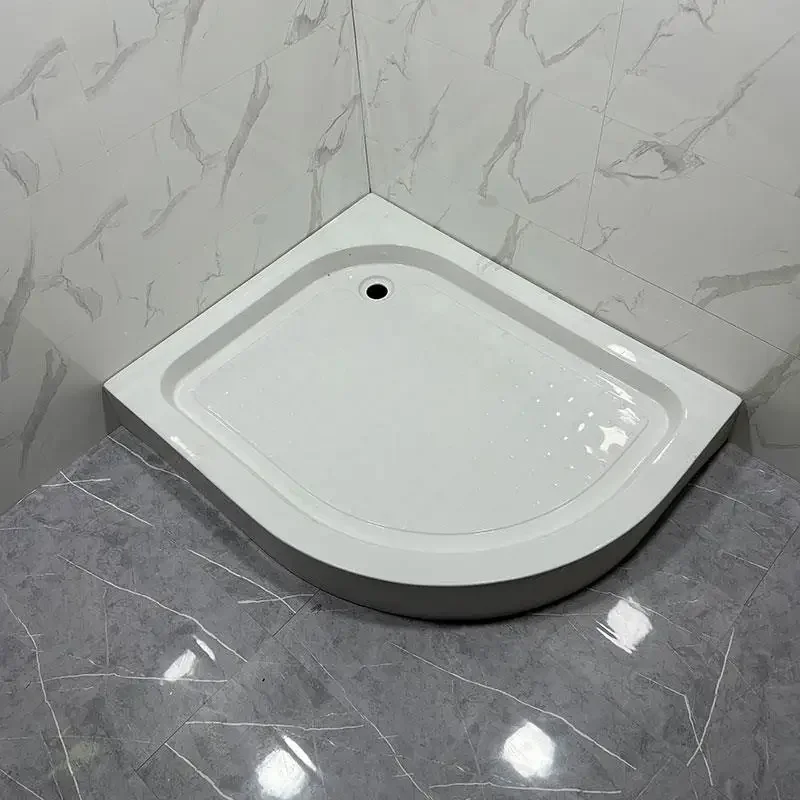 Waterproof and non-slip thickened wear-resistant arc fan shower room bottom basin base