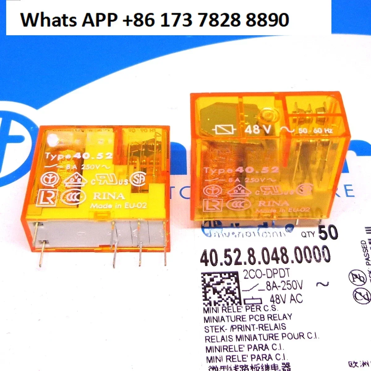 40.52.8.048 40.52 48VAC AC48V التتابع #2