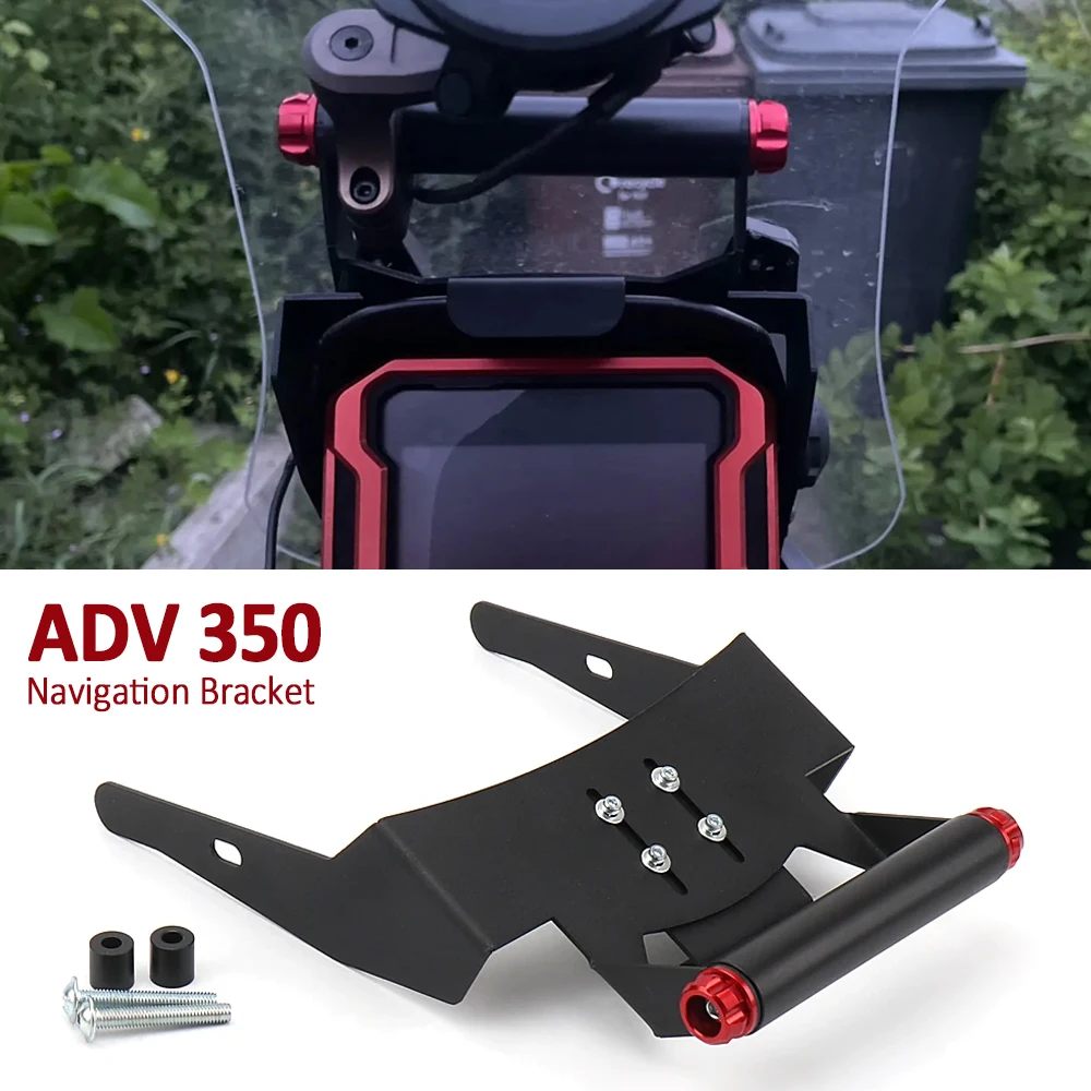 

Для Honda ADV350 ADV 350 2021 2022 2023 2024: Новый кронштейн для навигатора, держатель для телефона, GPS-держатель для мотоцикла