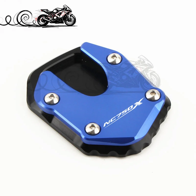 لهوندا NC750X NC 750X NC750 X NC 750X21-2026 دراجة نارية القدم الجانب حامل لوحة مسنده المكبر دعم تمديد الوسادة