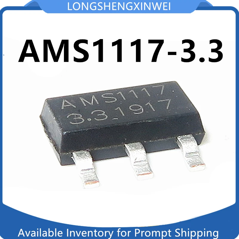 1PCS AMS1117-3.3 AMS1117 NEW  Power Supply IC Decompression IC Linear Voltage Regulator LDO SOT-223