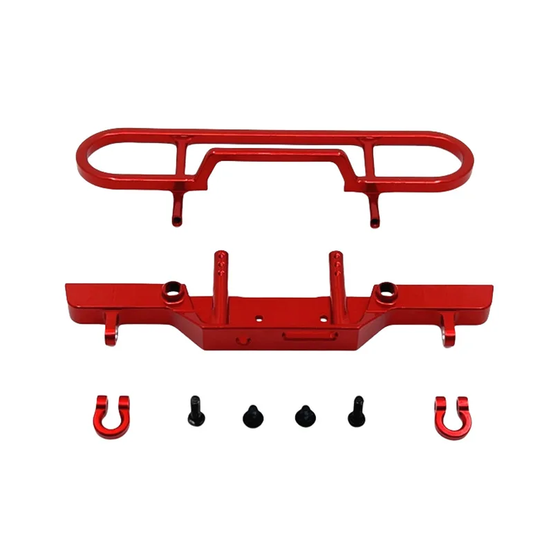 Metal Upgrade Remote Control Car front bumper Fit For FMS 124 FCX24M camel trophy D90 D110 Discovery of the first generation