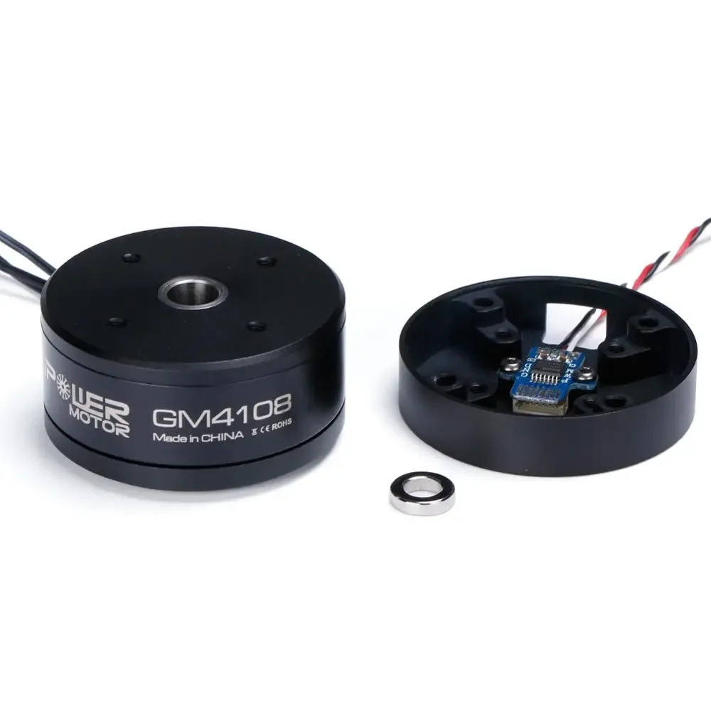 iFlight iPower Gimbal Motor GM4108H-120T UAV pod motor / Turntable Airborne Lidar Pod motor W/ AS5048A Encoder /Encode Alum Case