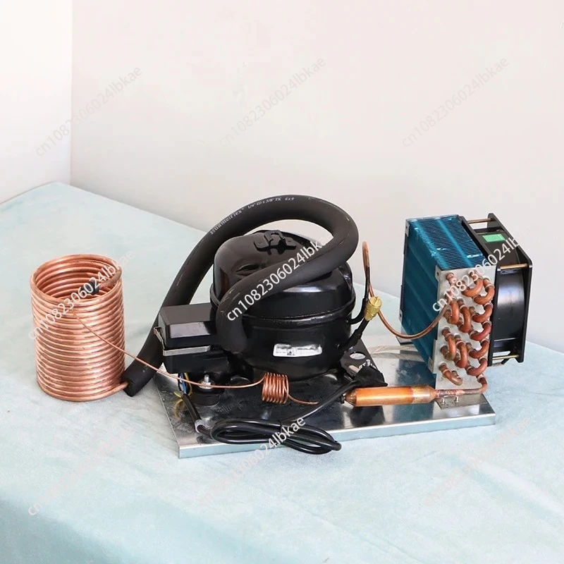 QD30W small chiller 220V refrigeration circulating water micro refrigeration compressor set custom DIY AA 40x18x20cm 5