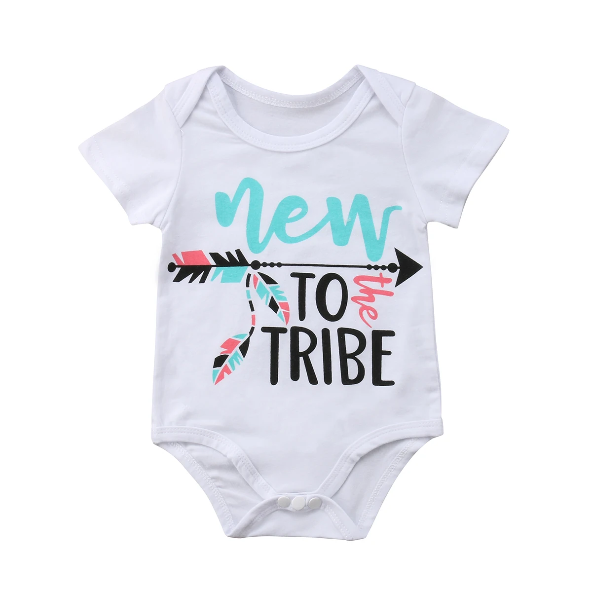 

Cute Baby Boys Girls Clothes Cotton Letter Print Bodysuit Jumpsuit Outfits