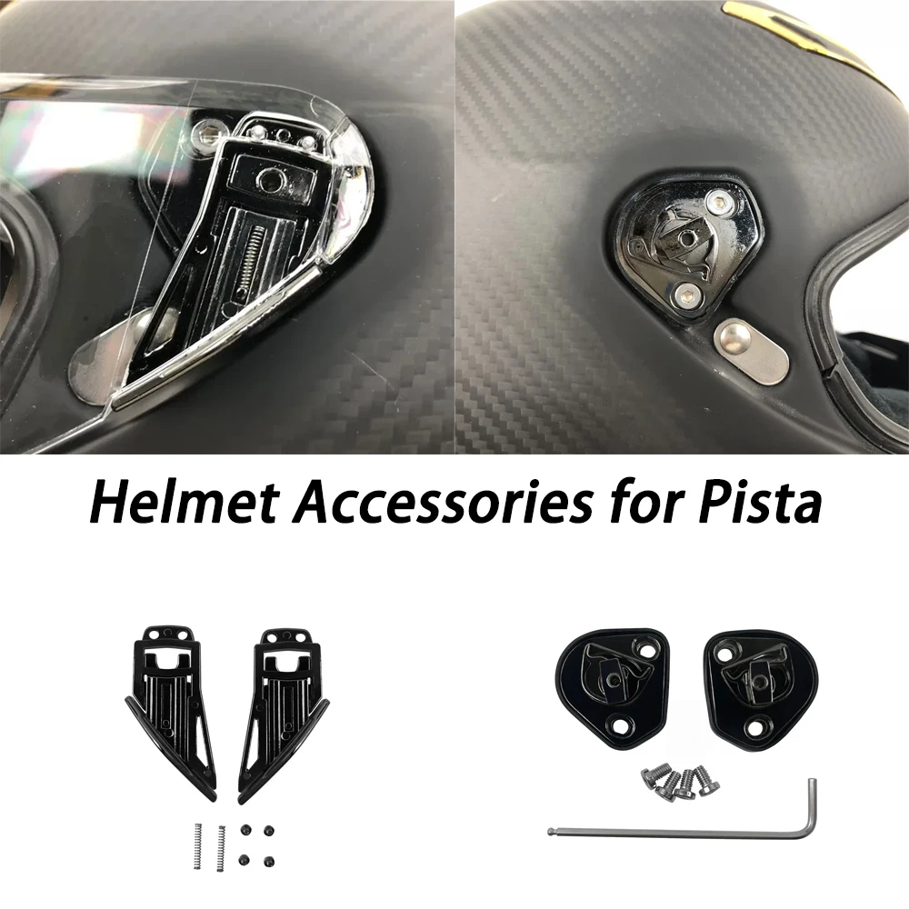 Suporte de lente para capacete de motocicleta, placa base para agv pista gpr gp rr corsa r race 3, acessórios para viseira de capacete