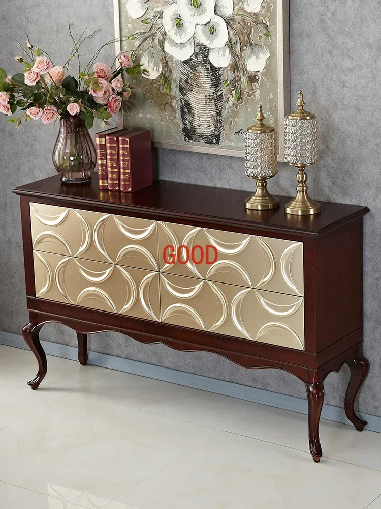 Entry front door Entrance cabinet Modern simple American style