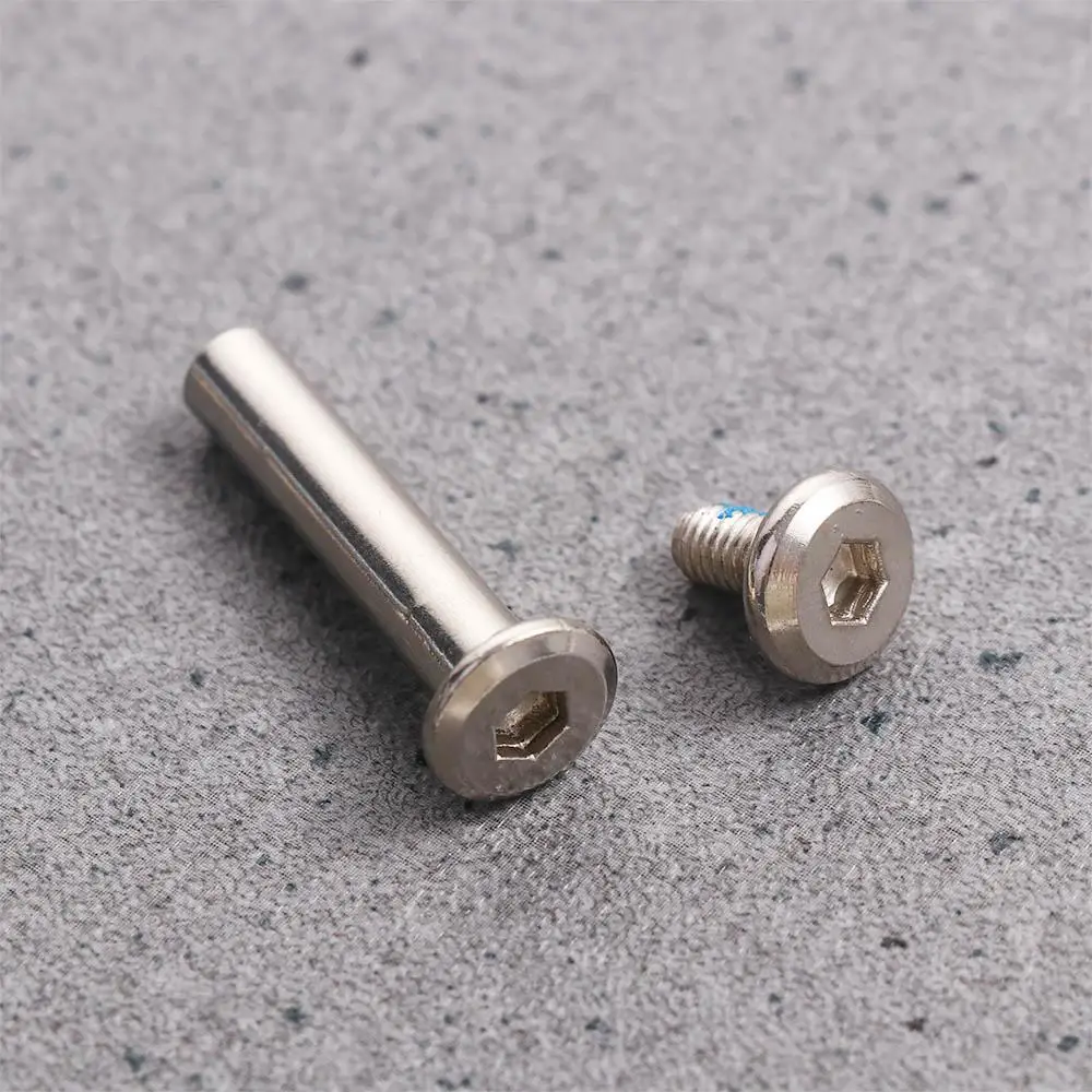 Roller Blades Skate Wheel Axles Screws Inline Skate Screw Skate Shoes Spacer Skate Shoes Axles Male And Female Screws